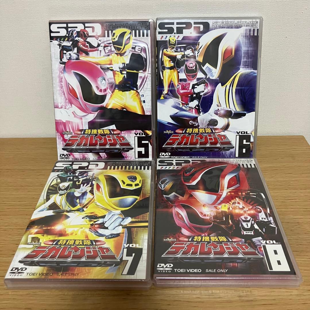 【未開封】特捜戦隊 デカレンジャー DVD 全12巻セット＋DVDBOX付き