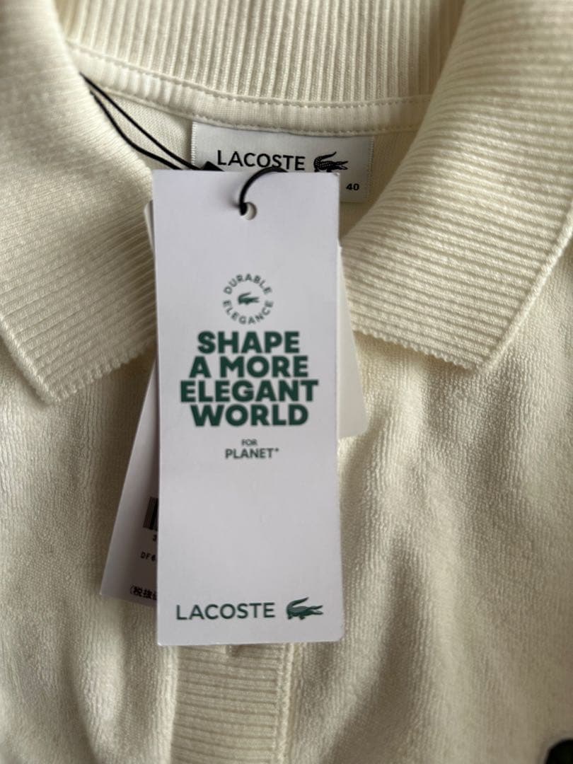 LACOSTE★エコマテリアルベーシックポロシャツ★スリムフィット