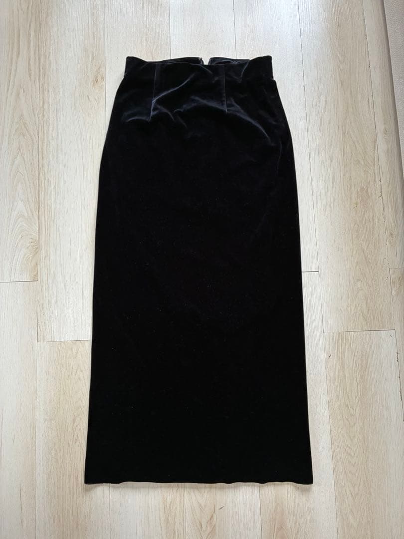 todayful トゥデイフル Pencil Velour Skirt スカート