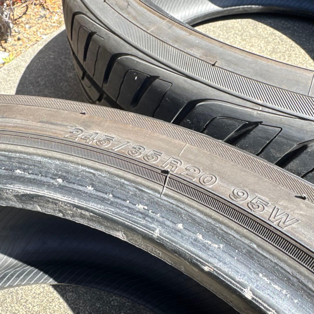 YOKOHAMA AVID ENViger 245/35R20 4本 21年製