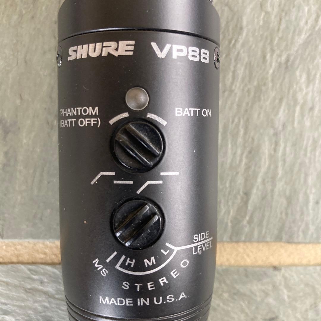 SHURE VP88 コンデンサーマイク　A88SM Rycote おまけ多数