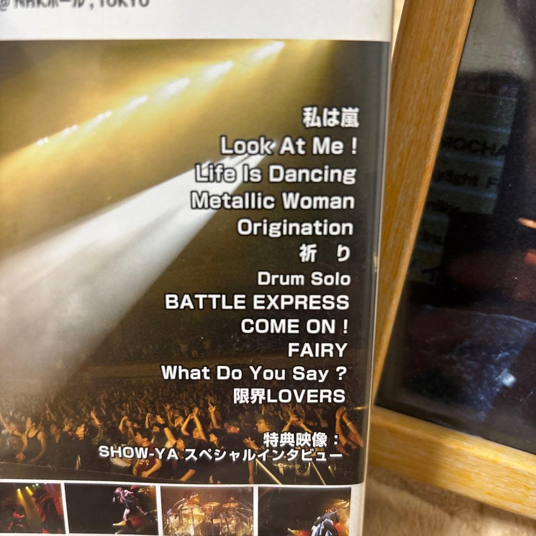 SHOW-YA DVD 額入り生写真