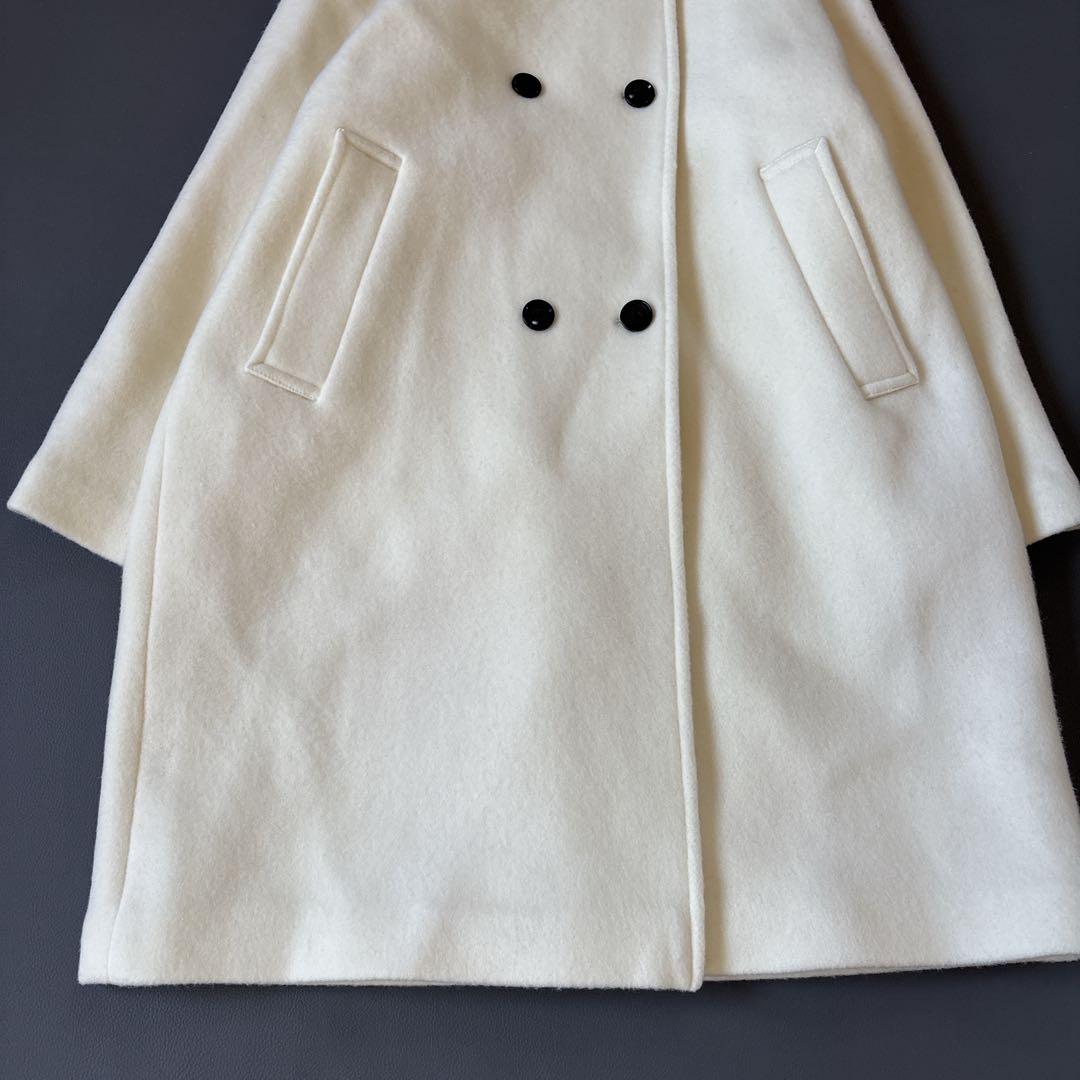 タグ付き未使用品♡ナノユニバース PECOLAMB ウールカシミヤロングコー