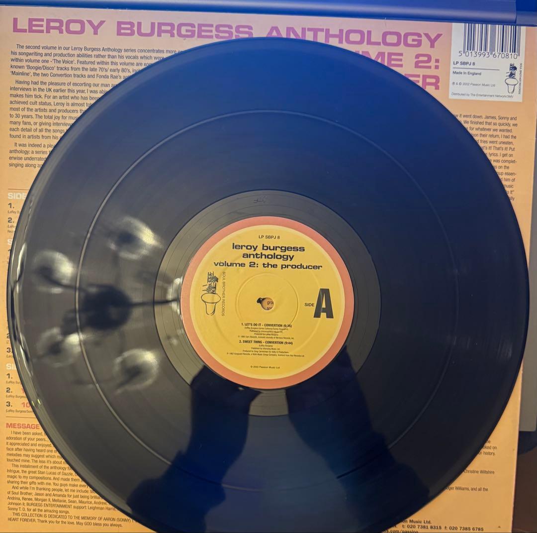 洋楽 Leroy Burgess Anthology Volume 2