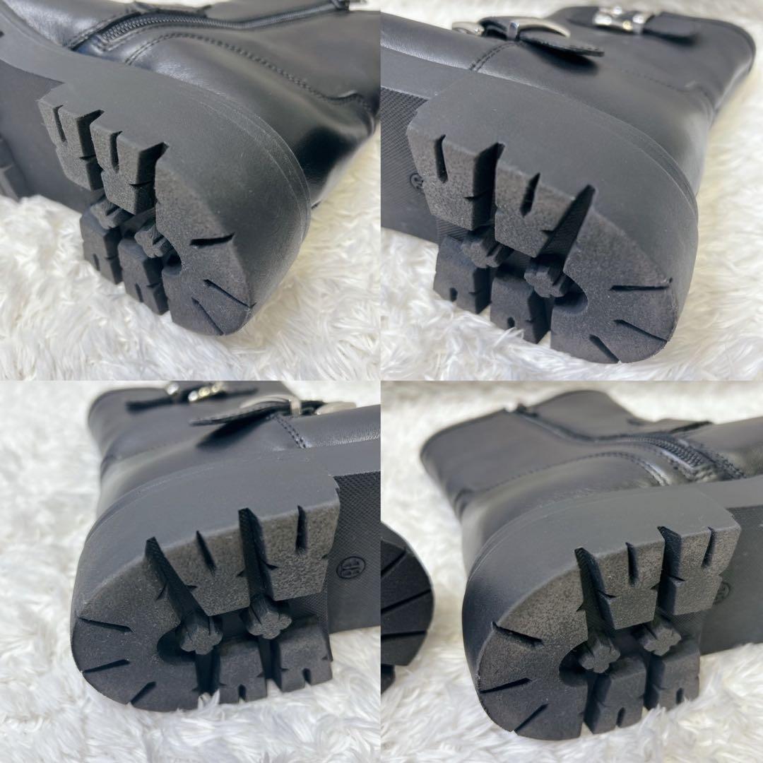 REMME レメ エンジニアブーツ ショートブーツ 黒 24cm