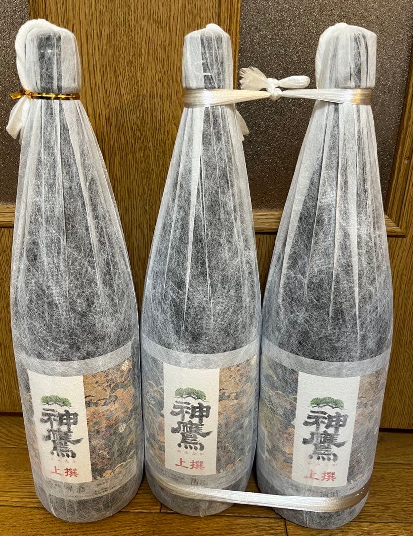【お祝い】上撰 神鷹 1.8L 日本酒 3本　日本酒セット