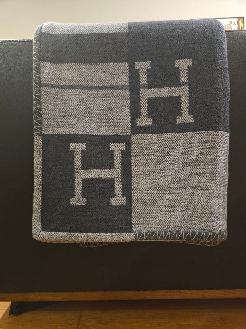 エルメス HERMES ブランケット カシミヤ100% 希少