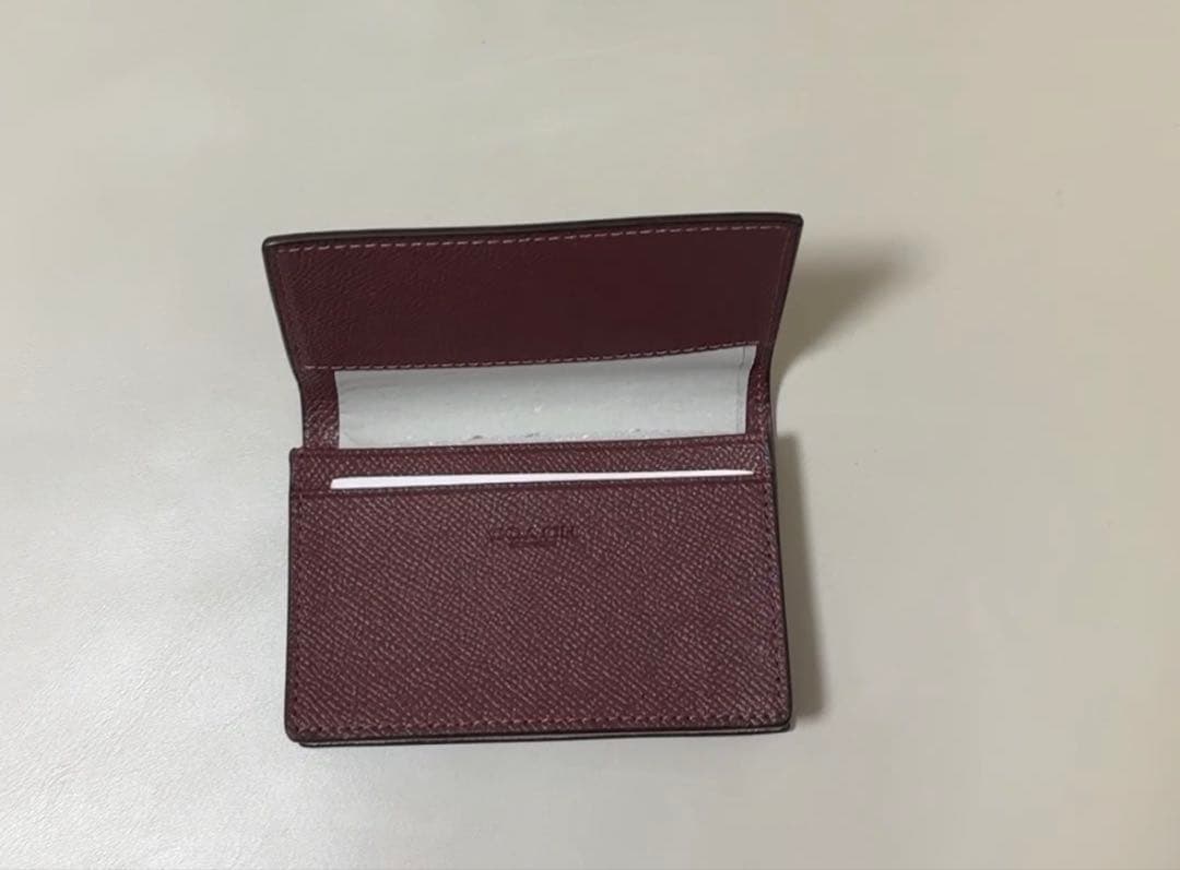 値下げしました。COACH 名刺入れ 新品 送料込