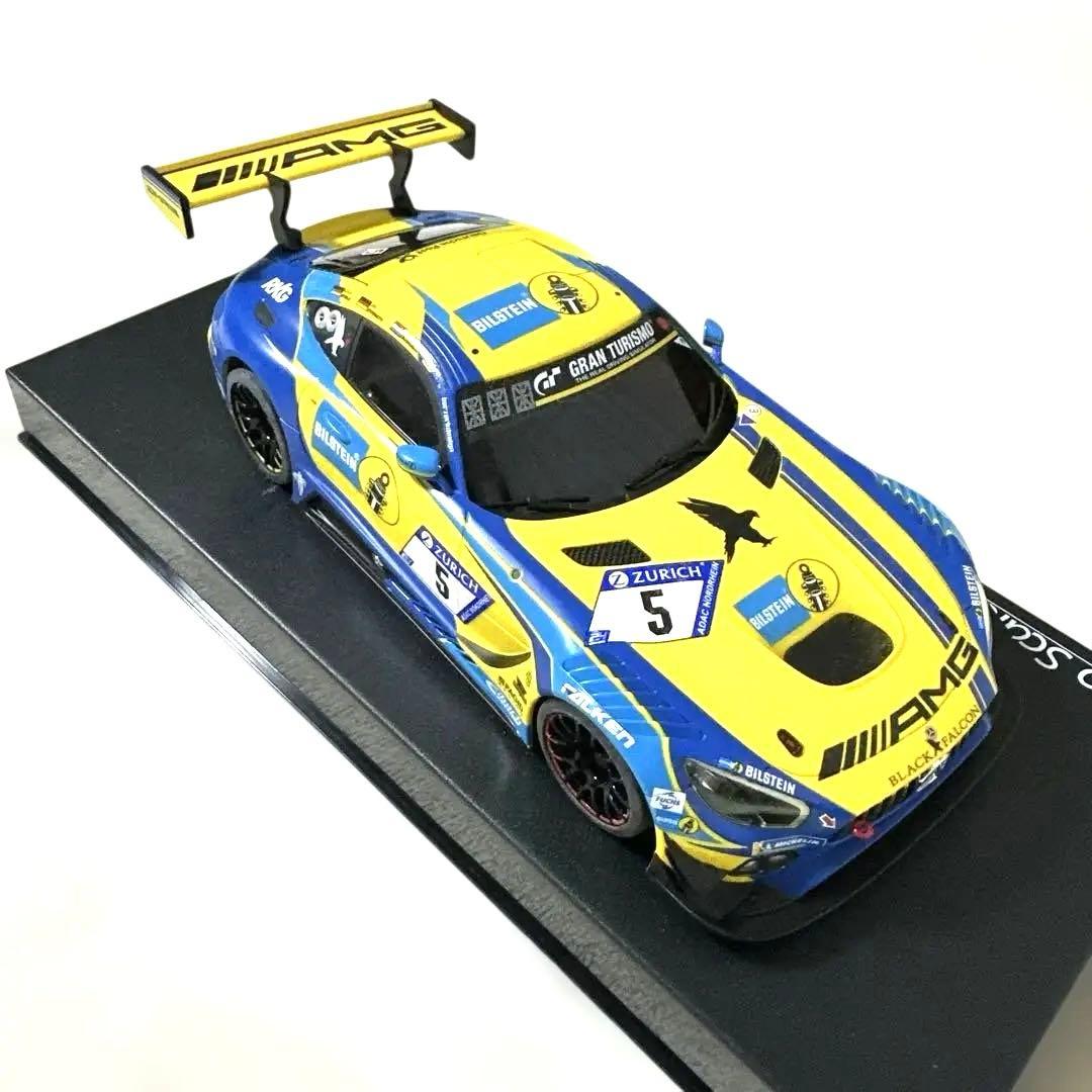 京商 MZP241BLY メルセデス AMG GT3 ブルー/イエロー
