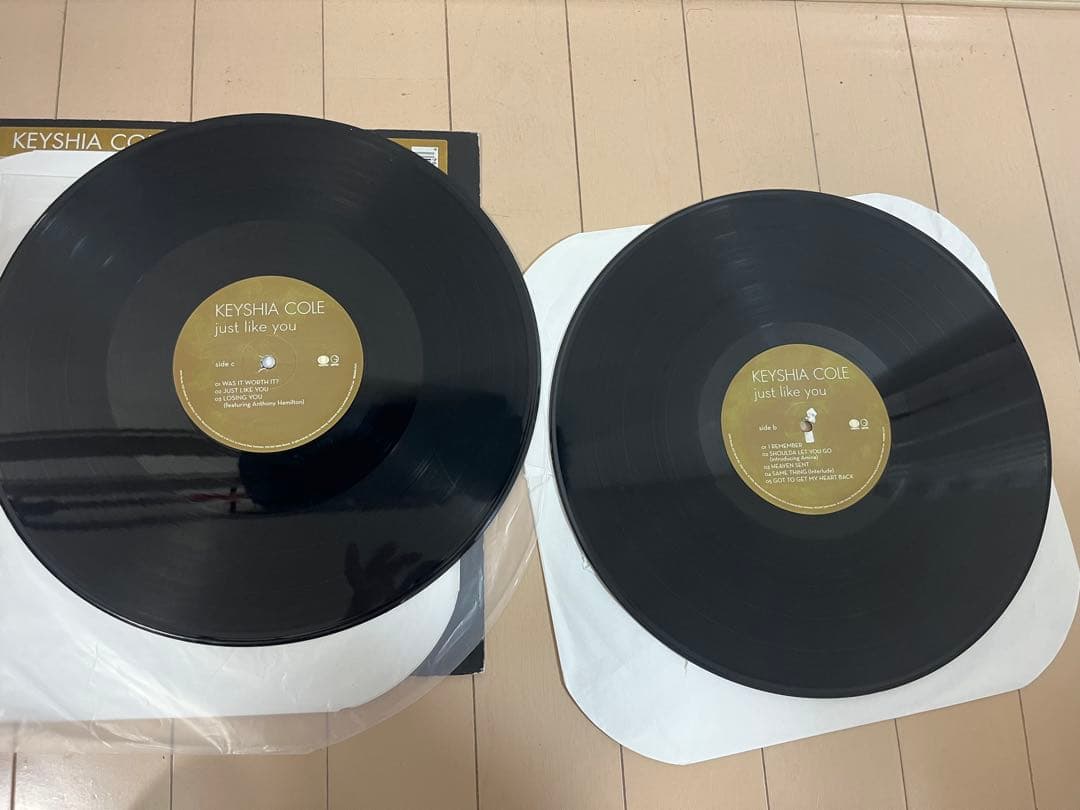 KEYSHA COLE just like you 2LP レコード
