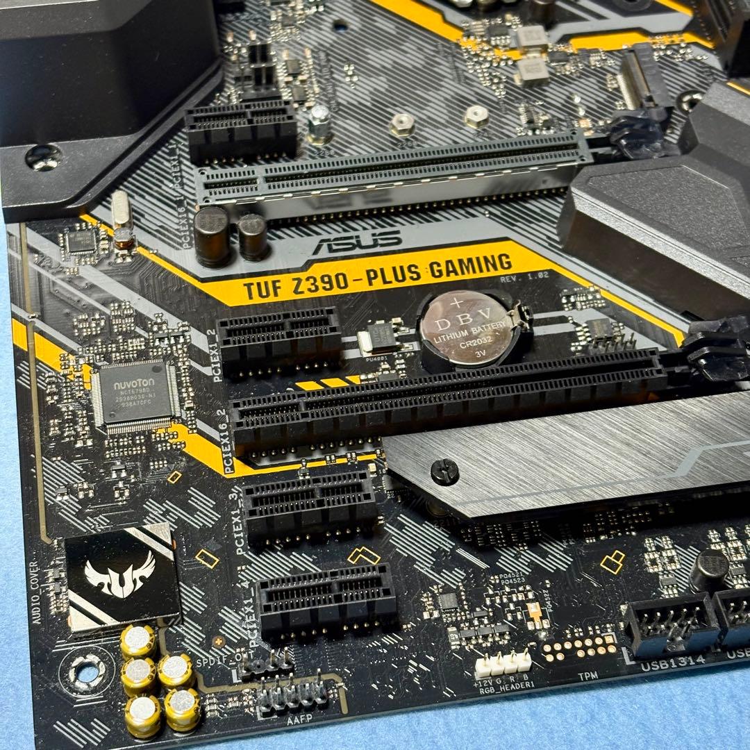 ASUS TUF Z390-PLUS GAMING ATXマザーボード