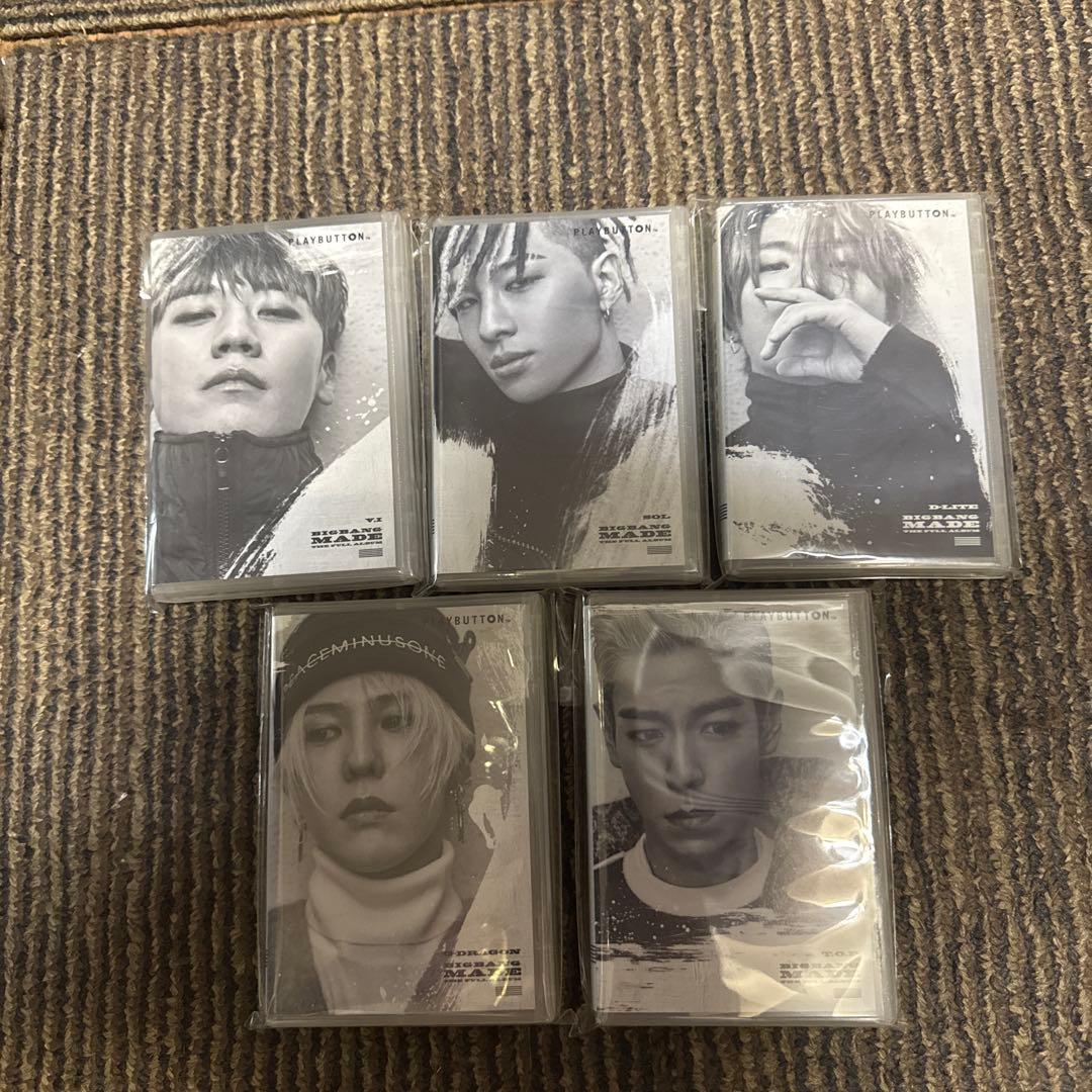 BIGBANG CD&プレイボタン