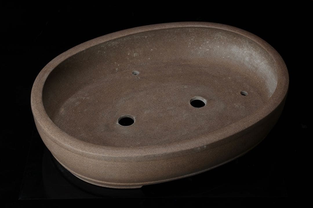 盆栽鉢 62㎝ 重さ10kg 佳山 盆器 盆栽用具 古美術品 骨董品