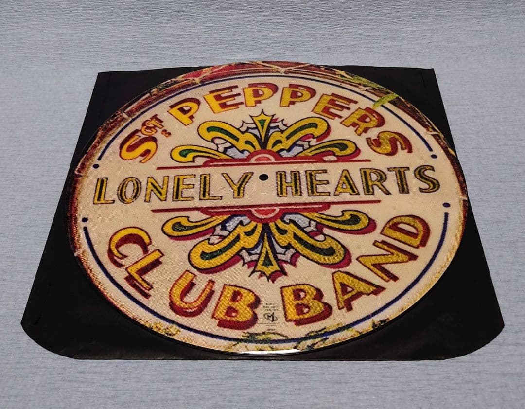 ピクチャーレコード　ビートルズ　BEATLES　８枚目　アルバム