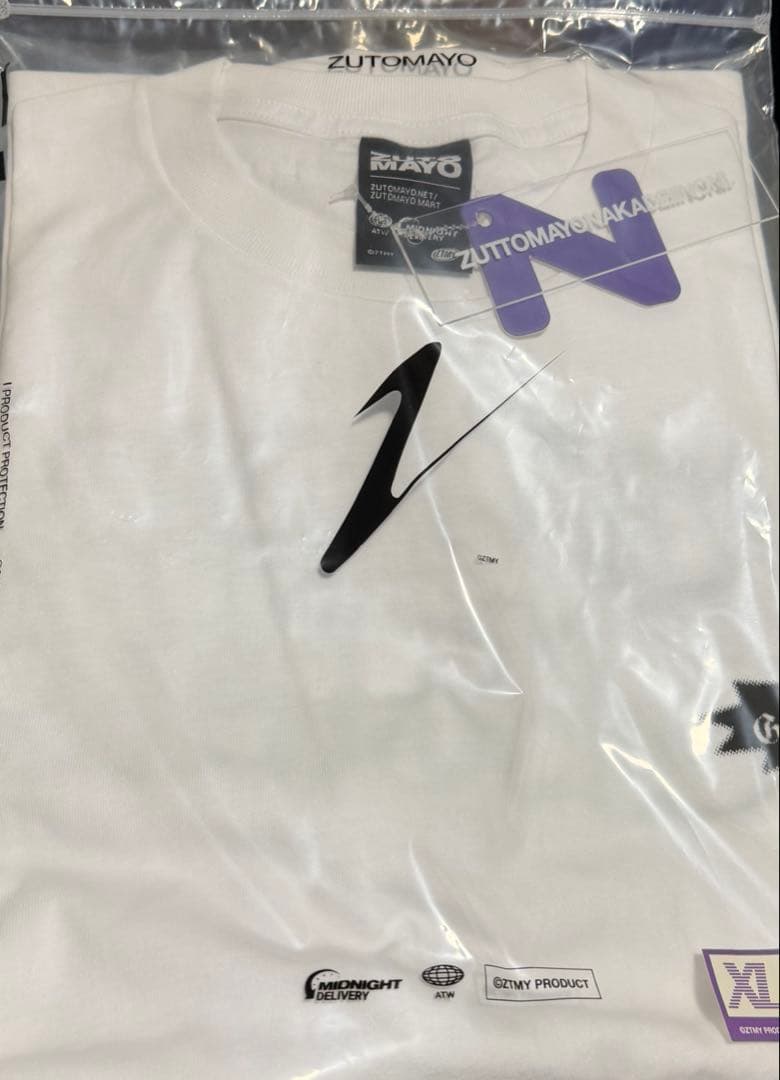UNIGURI'S TEE (White) ずっと真夜中でいいのに。 Tシャツ
