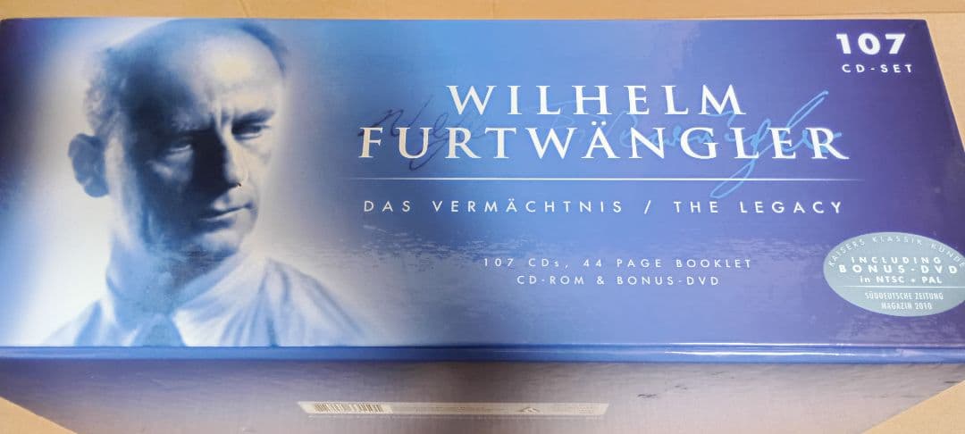 WILHELM FURTWÄNGLER 107CD-SET クラシック