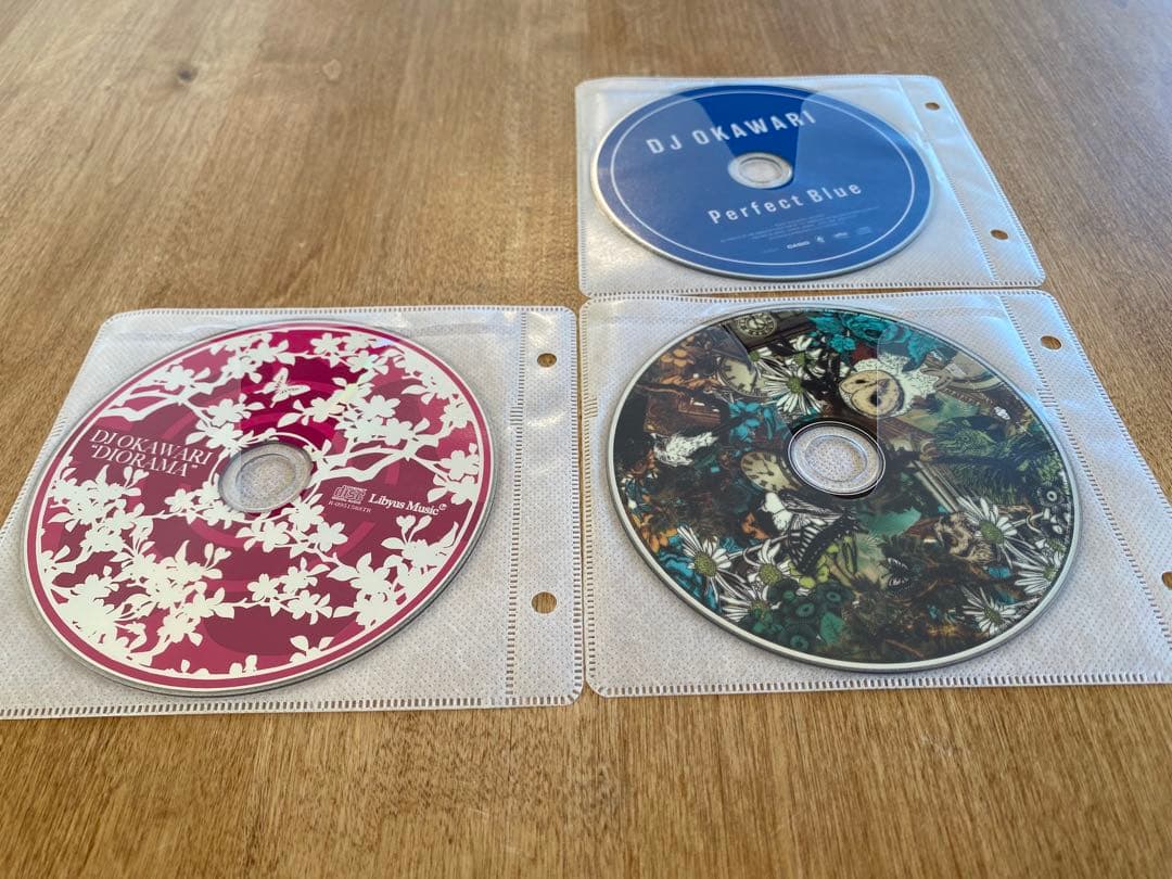 DJ OKAWARIのCDコレクション Restore , Nightfall等