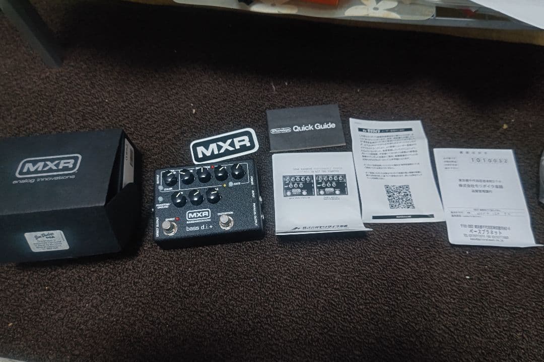 ベース MXR M80M Bass d.i.+