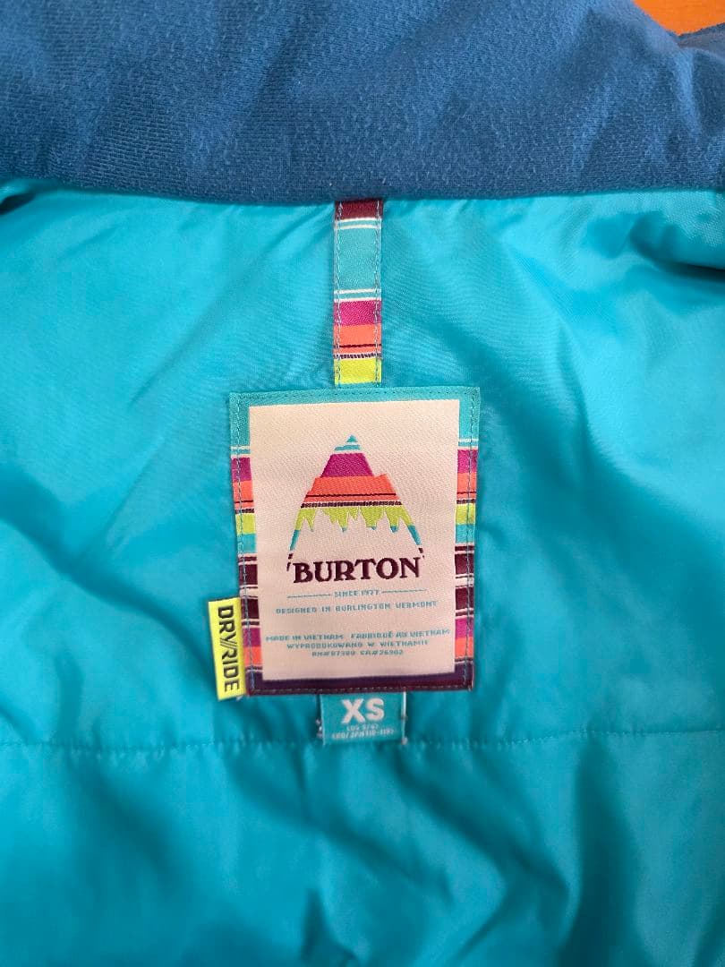 BURTON 子ども用スノーボードウェア XS