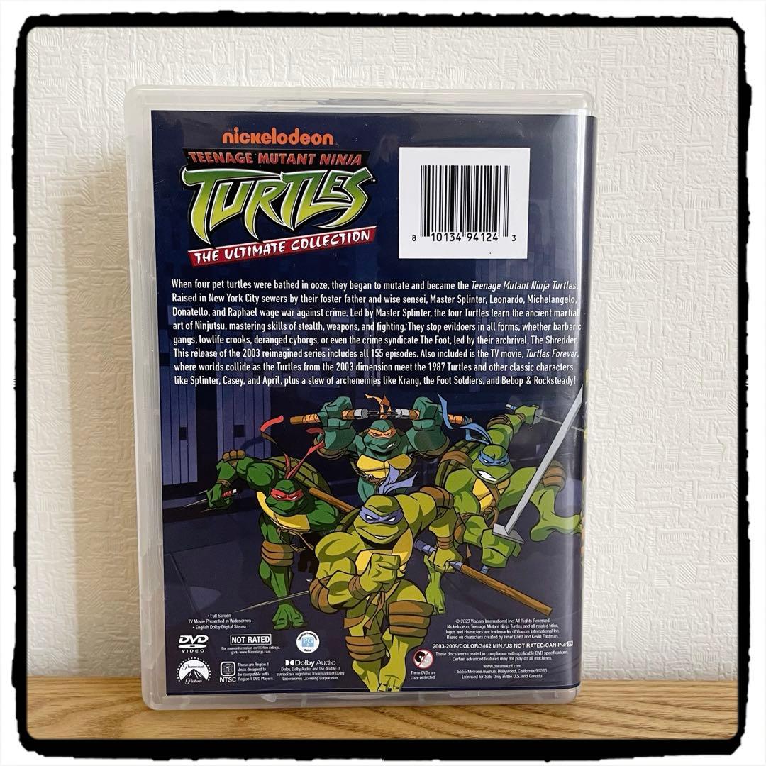 海外 ニンジャタートルズ 2003 TV＋Movie COMPLETE DVD