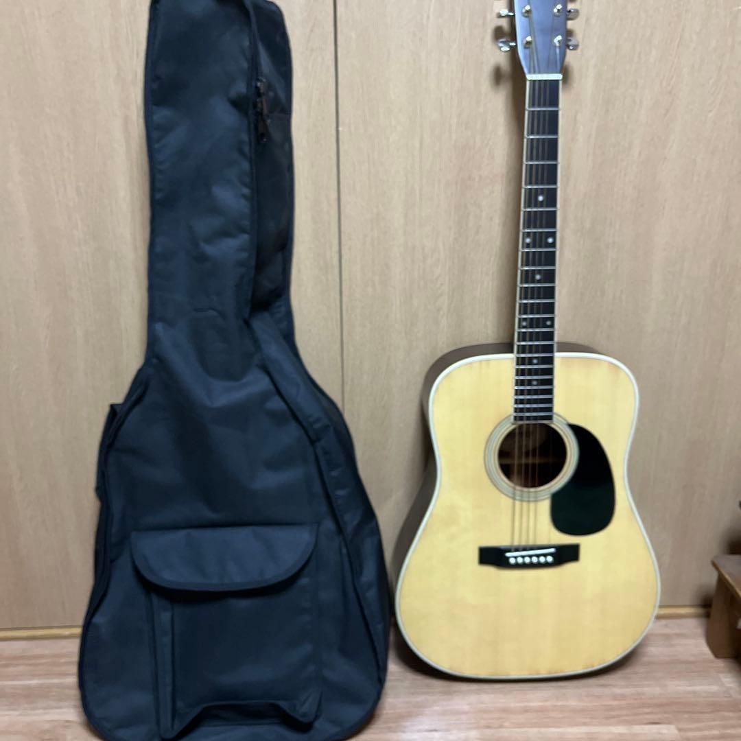 美品 Morris W-20 アコースティックギター　弦欠品ありソフトケース付き