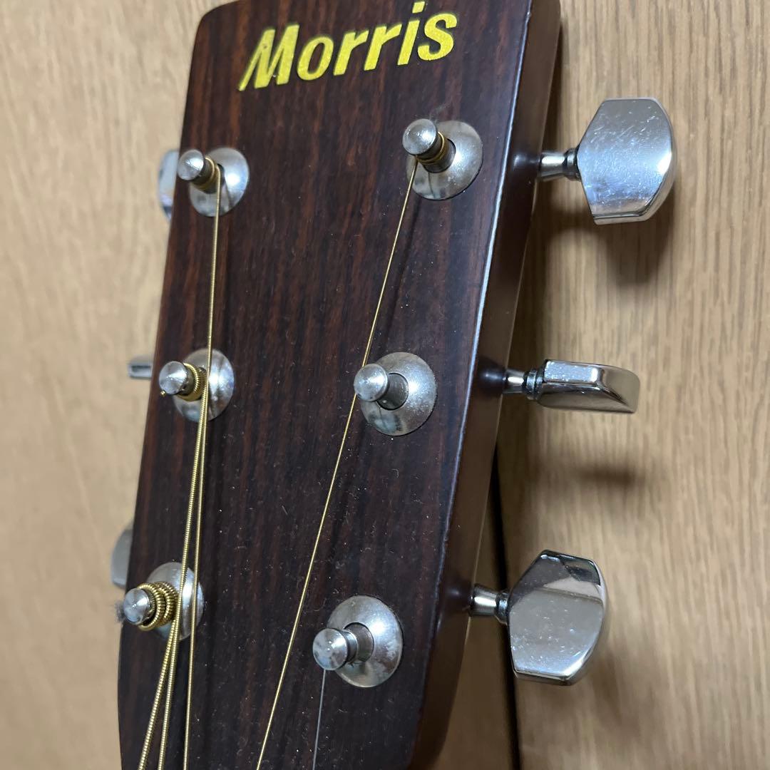 美品 Morris W-20 アコースティックギター　弦欠品ありソフトケース付き