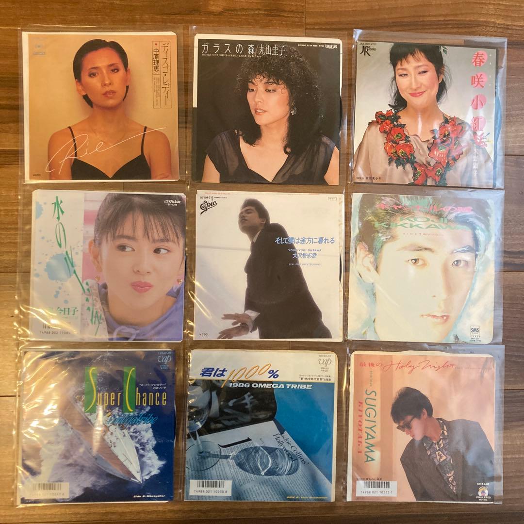 邦楽シングルレコードコレクション まとめ売り 54枚セット