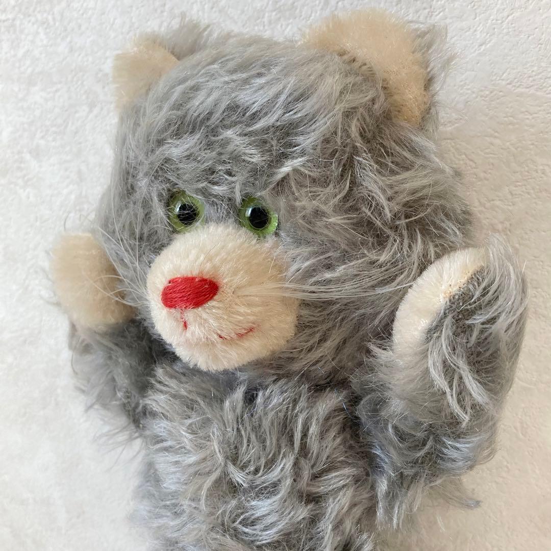 ヴィンテージキャット　猫　ネコ　ぬいぐるみ　ドイツ　ヴィンテージ