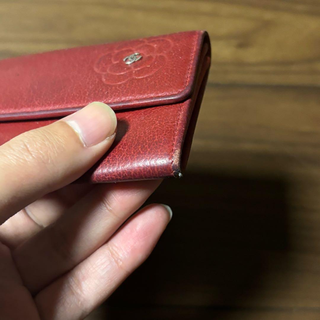 CHANEL カメリア　ココマーク　カードケース　名刺入れ