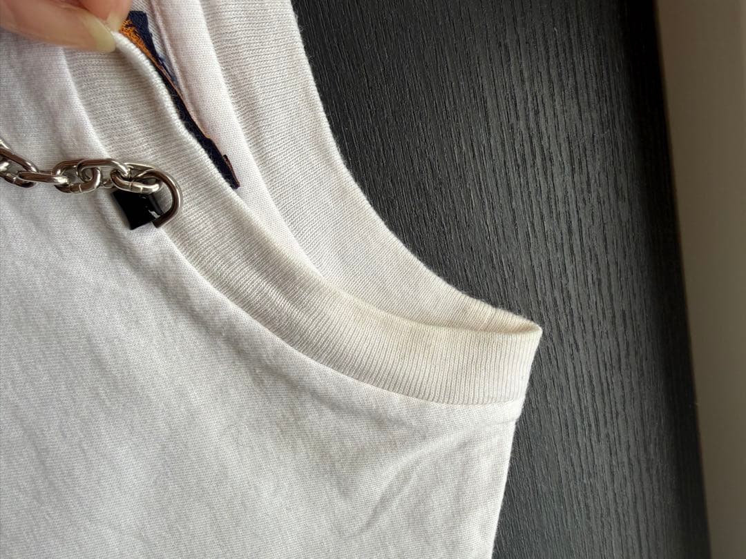 Lulu LOUIS VUITTON ホワイト Tシャツ Sサイズ