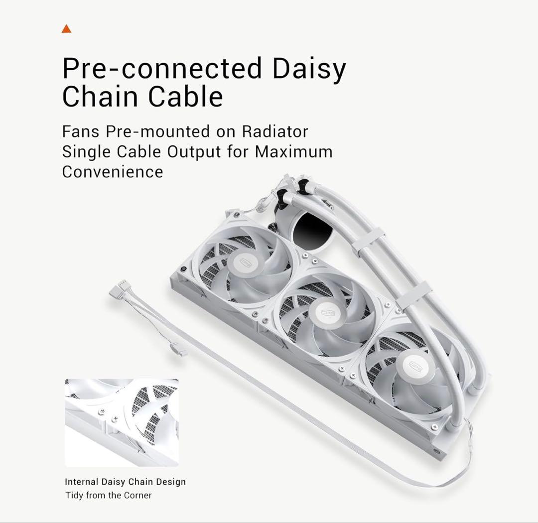 新品未開封　PCCOOLER CPS DA360 Pro ARGB 水冷クーラー