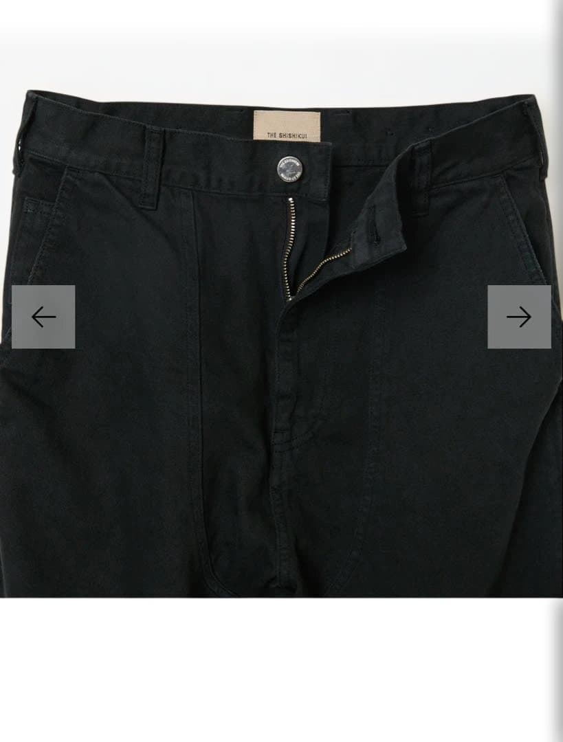 SHISHIKUI シシクイ　Painterpants / BLACK30