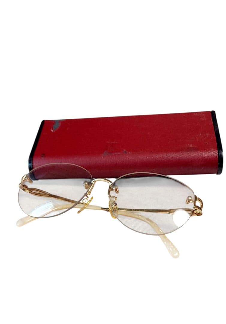 オーバルサングラス 　枠無し　CELINE