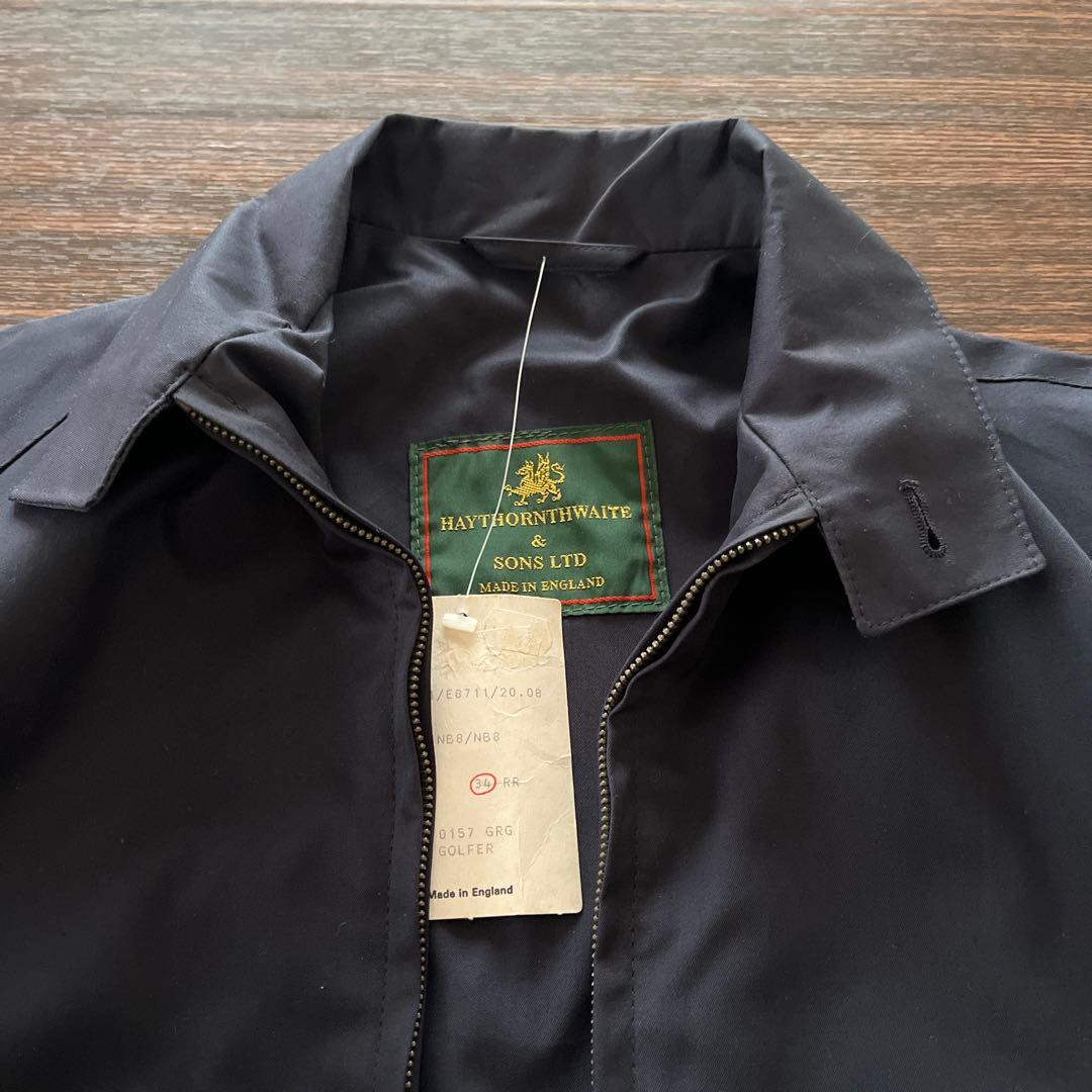 ★HAYTHORNTHWAITE＆SONS LTD★スウィングトップ★NAVY