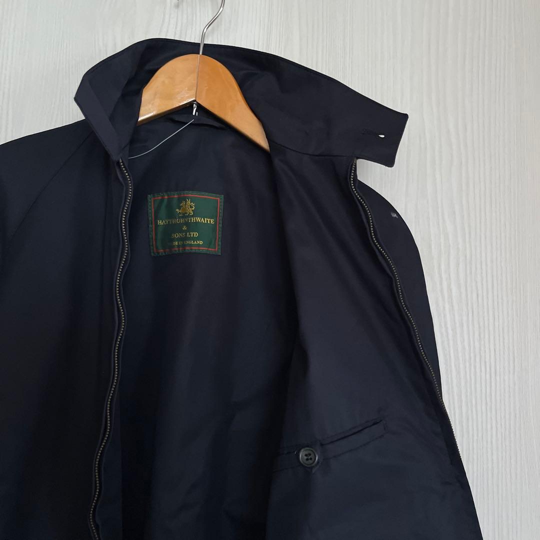 ★HAYTHORNTHWAITE＆SONS LTD★スウィングトップ★NAVY