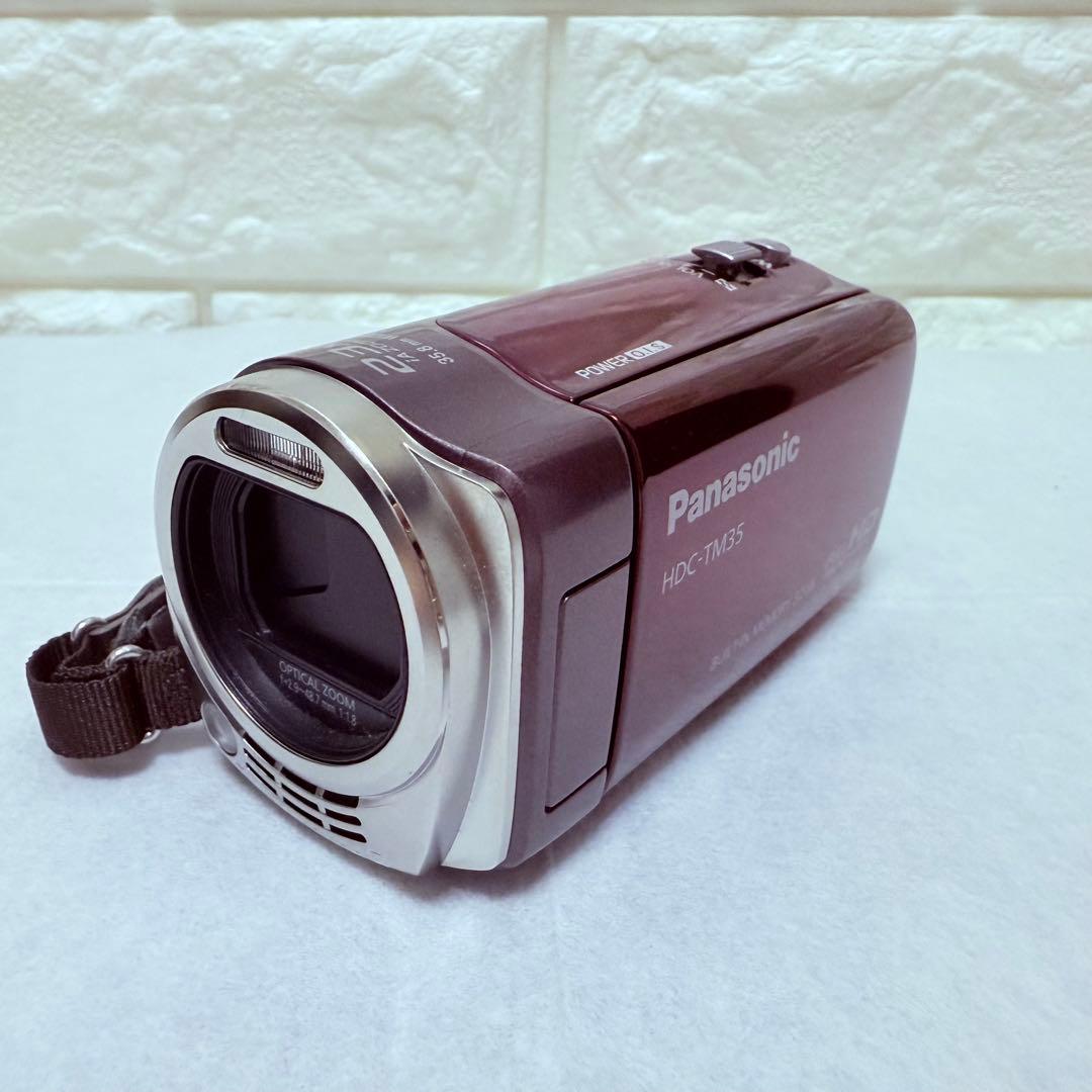 PanasonicHDC-TM35 ビデオカメラ本体 SD 付属品多数
