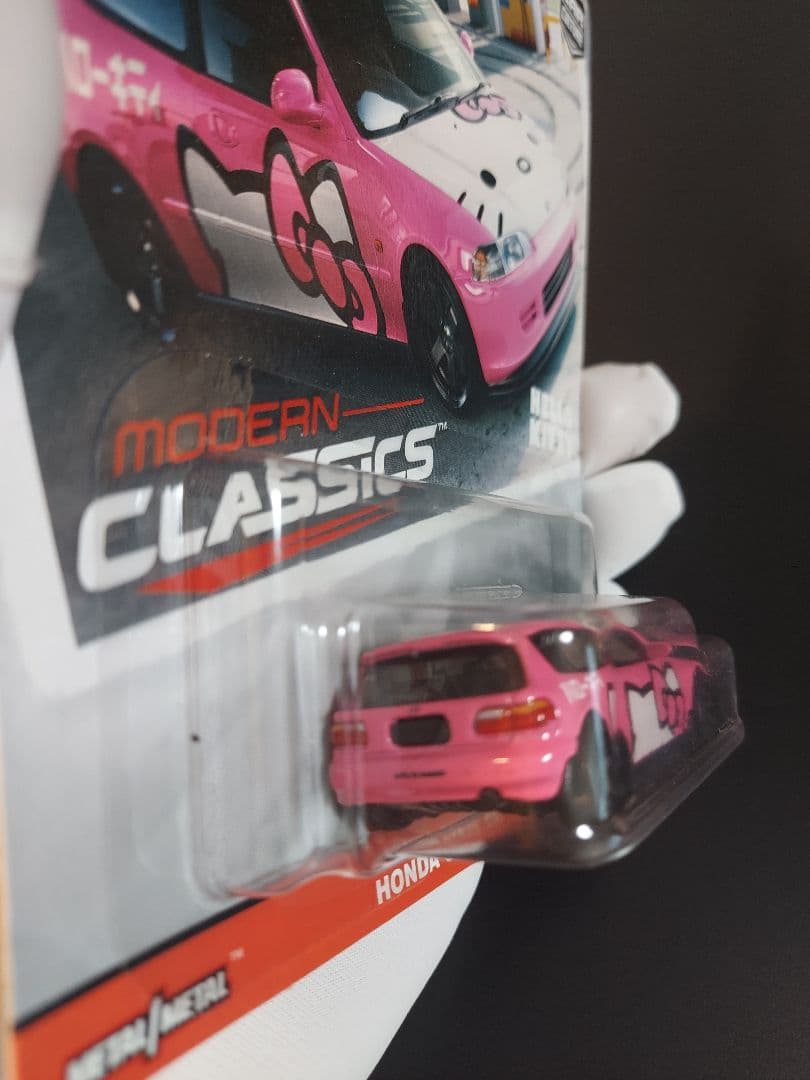 ホットウィール プレミアム　HONDA CIVIC EG(ハローキティ仕様)