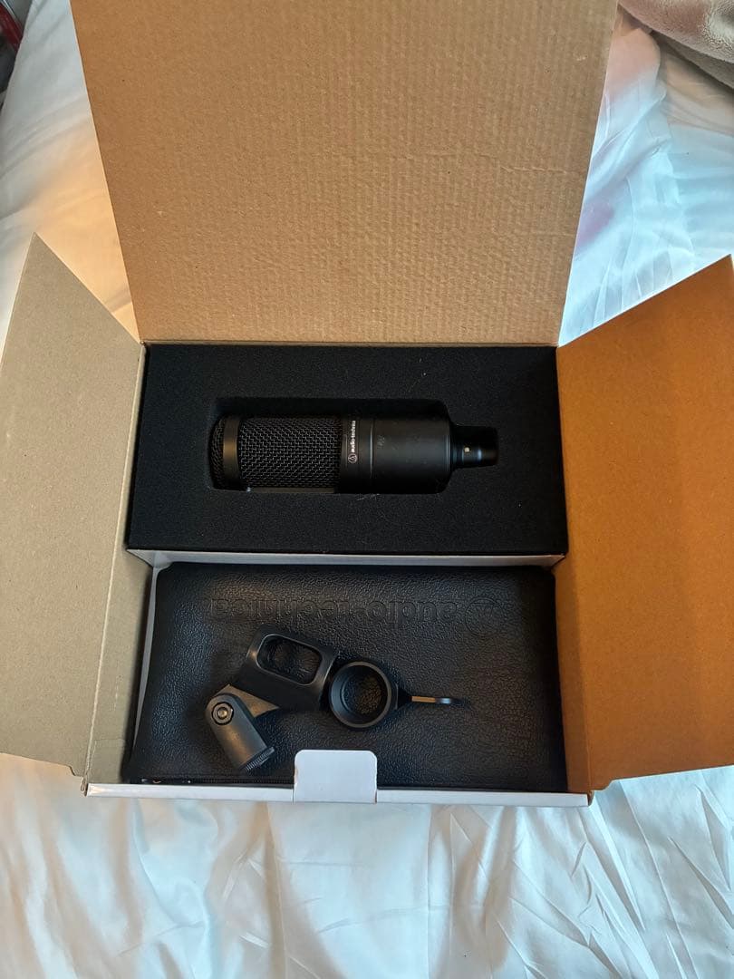 audio-technica AT2020 コンデンサーマイク XLRケーブル
