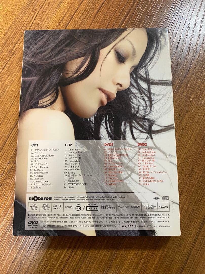 相川七瀬ベストアルバム
