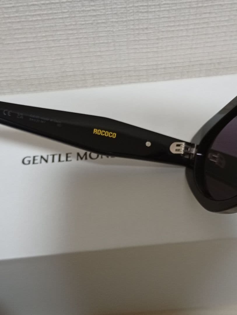 GENTLE MONSTER ブラックサングラス　ジェントルマスターROCOCO