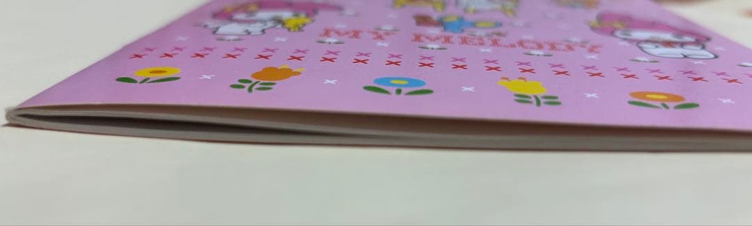 マイメロディ　サンリオ　おてがみメモ　ノート　セット　平成レトロ　平成女児