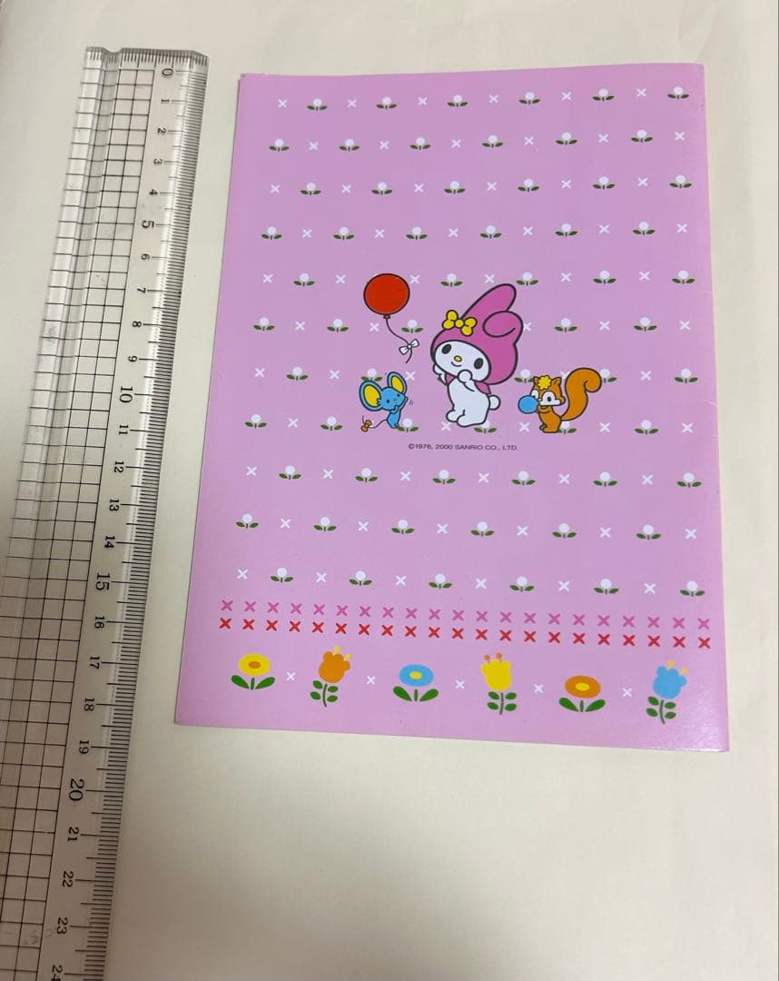 マイメロディ　サンリオ　おてがみメモ　ノート　セット　平成レトロ　平成女児
