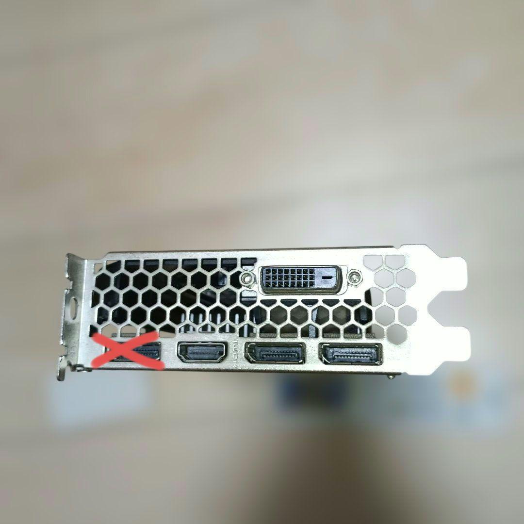 【やや傷あり・動作良好】GeForce GTX1060 6GB