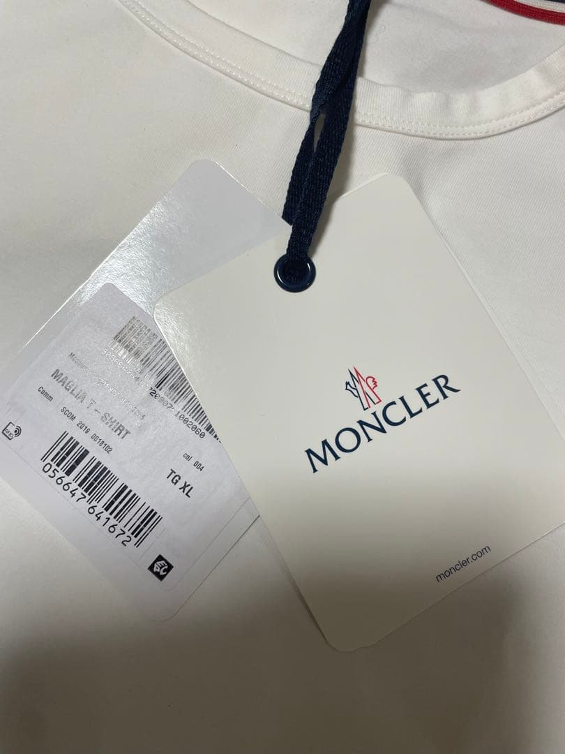 まこ【MONCLER】メンズ 定番Tシャツ XL 新品未使用