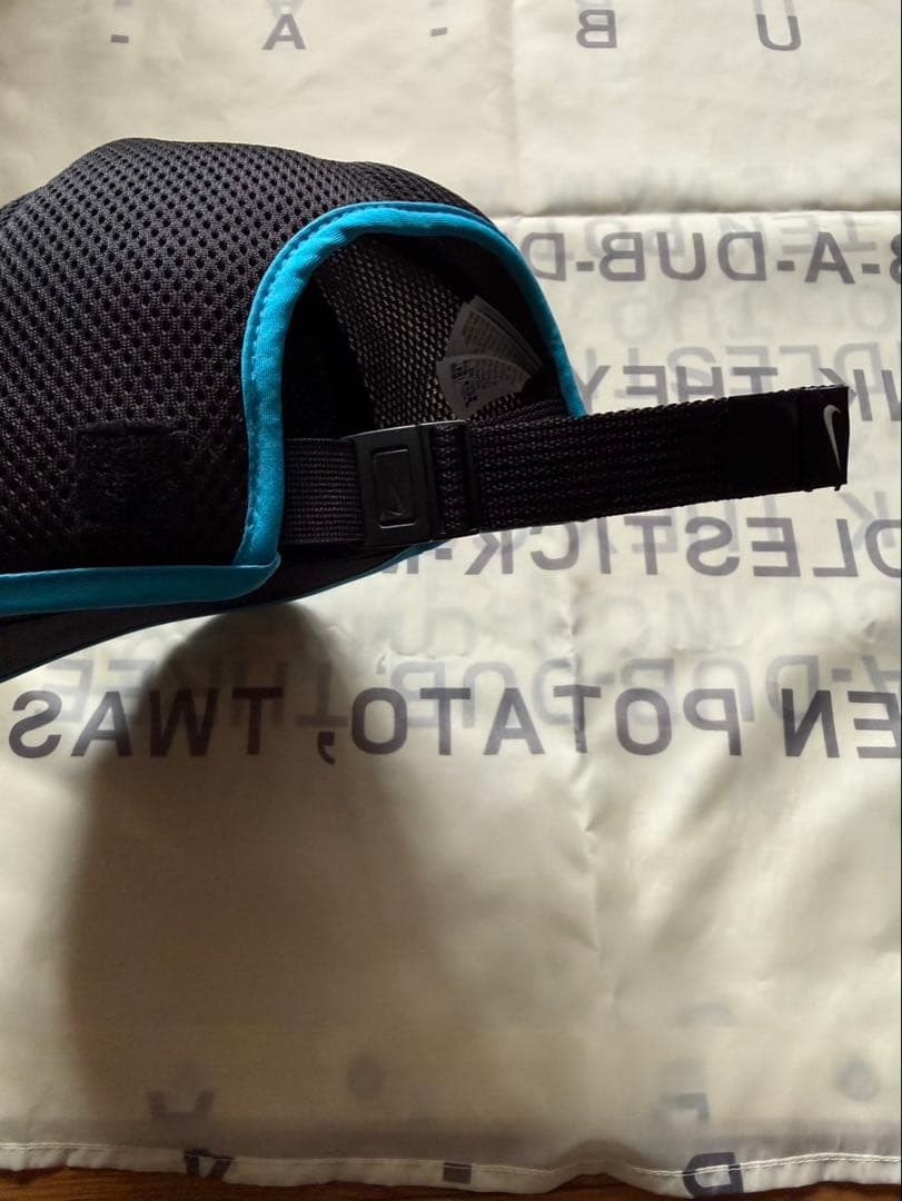 NIKE TRAIL メッシュキャップ ブラック/ブルー