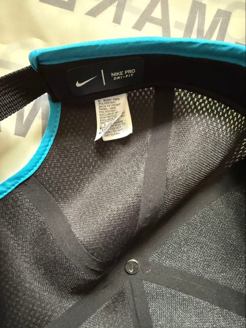 NIKE TRAIL メッシュキャップ ブラック/ブルー