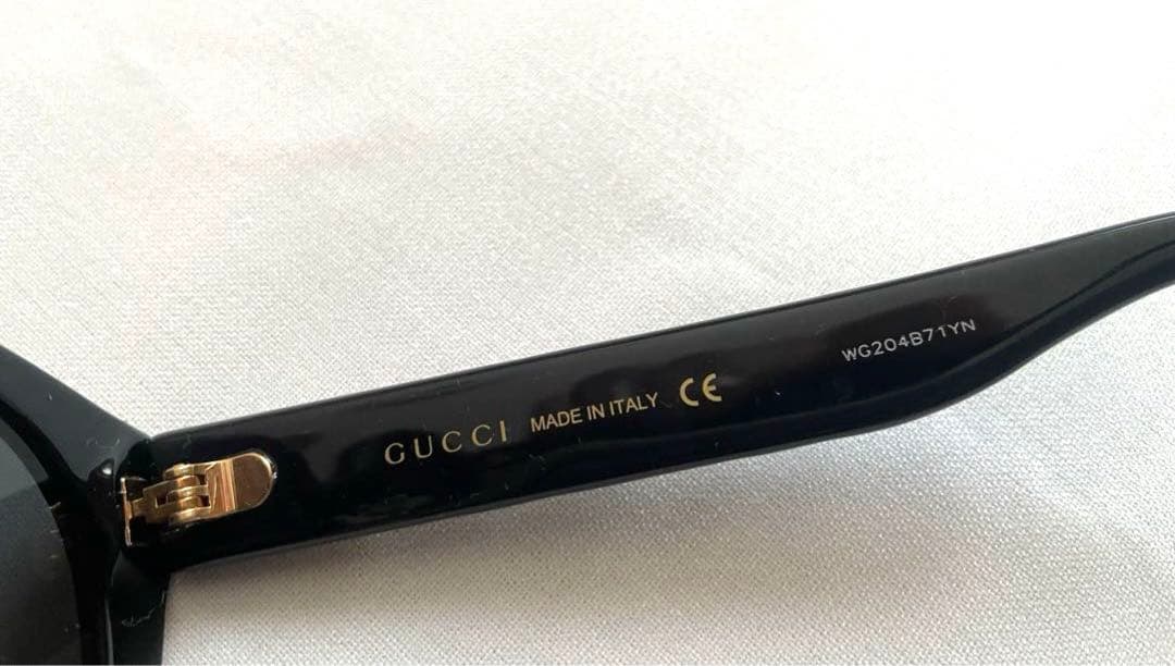 美品GUCCIサングラスアジアンフィットキャッツアイ