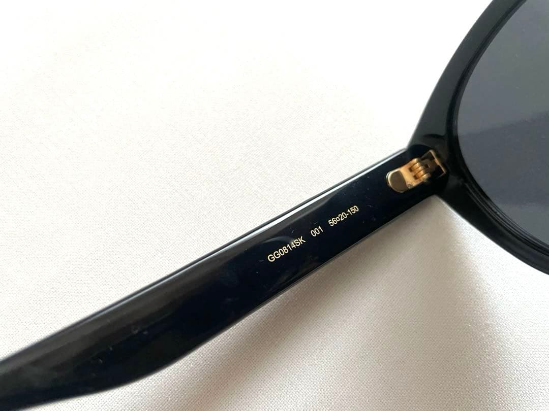 美品GUCCIサングラスアジアンフィットキャッツアイ
