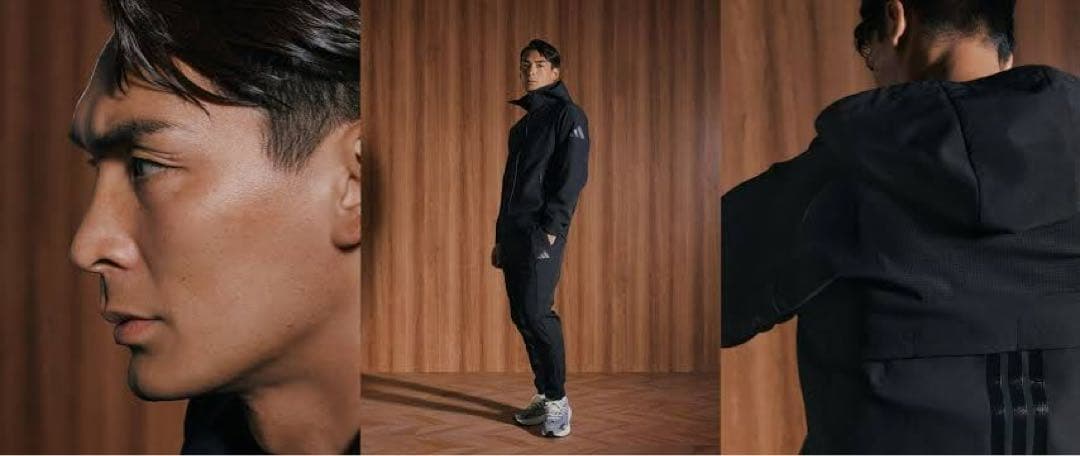 adidasプレミアム アクティブストレッチ ウーブン セットアップ 槙野モデル