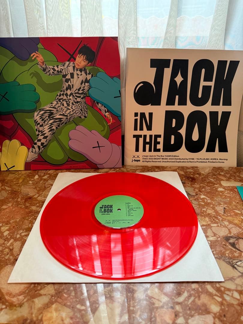 BTS J-hope JACK IN THE BOX LP盤　レコード